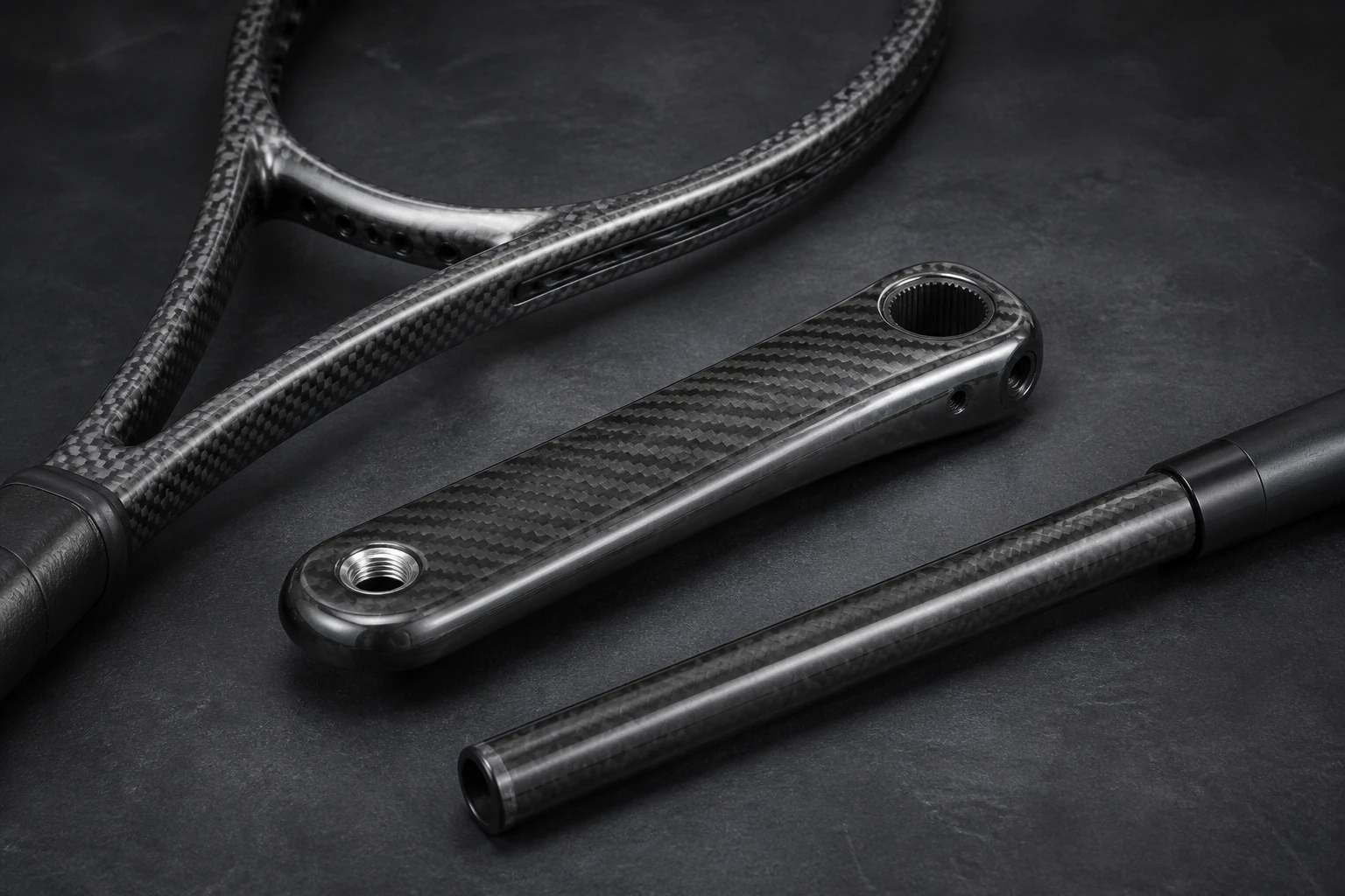 Sporting Equipment application context for carbon fiber tubes