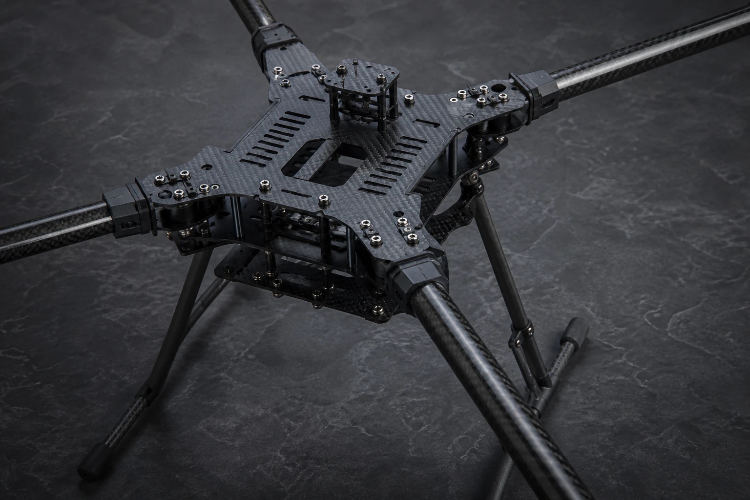 Illustrative uav structures context for machined carbon fiber parts